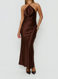 Refined Halter Maxi Dress
