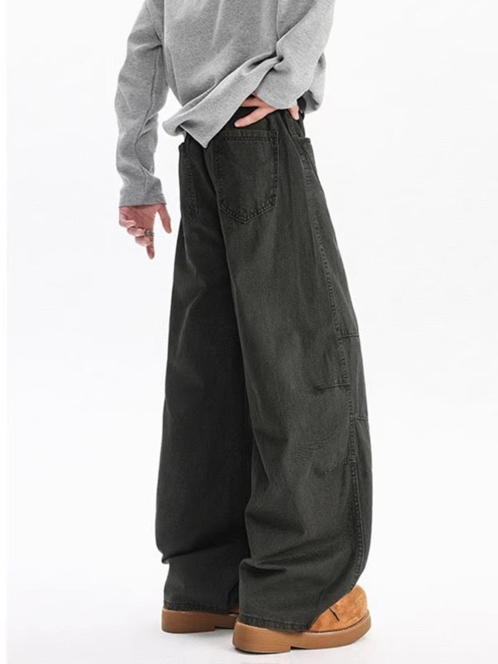 Everyday Men's Full Size Wide Leg Jeans Plus Size