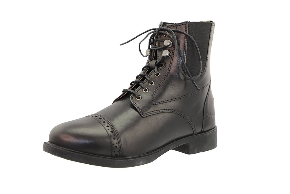Lace-Up Easy-Care Riding Boots