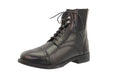 Lace-Up Leather Riding Boots