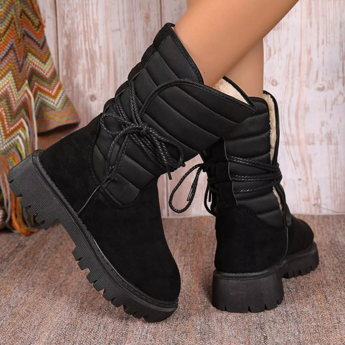 Everyday Lace-Up Riding Boots