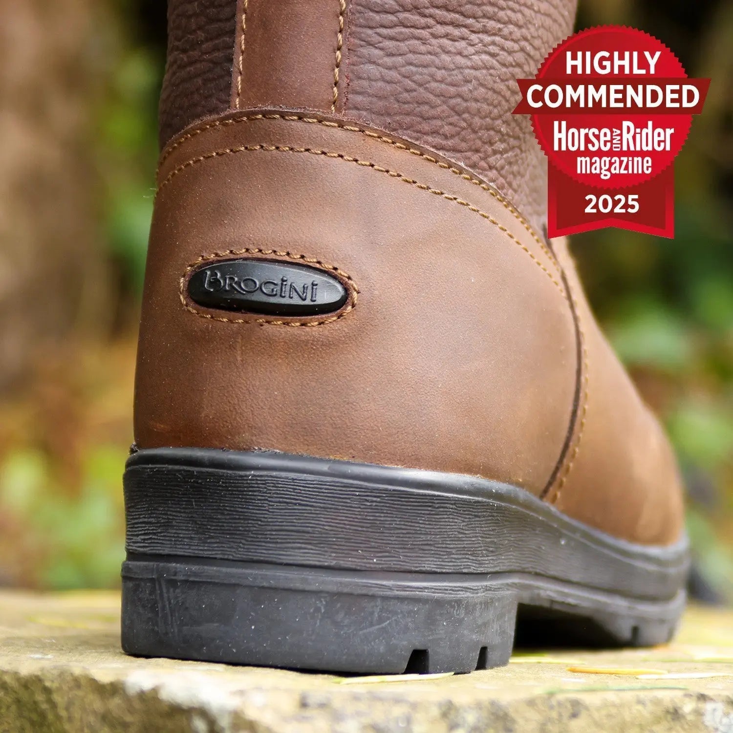 Weather-Ready Leather Riding Boots