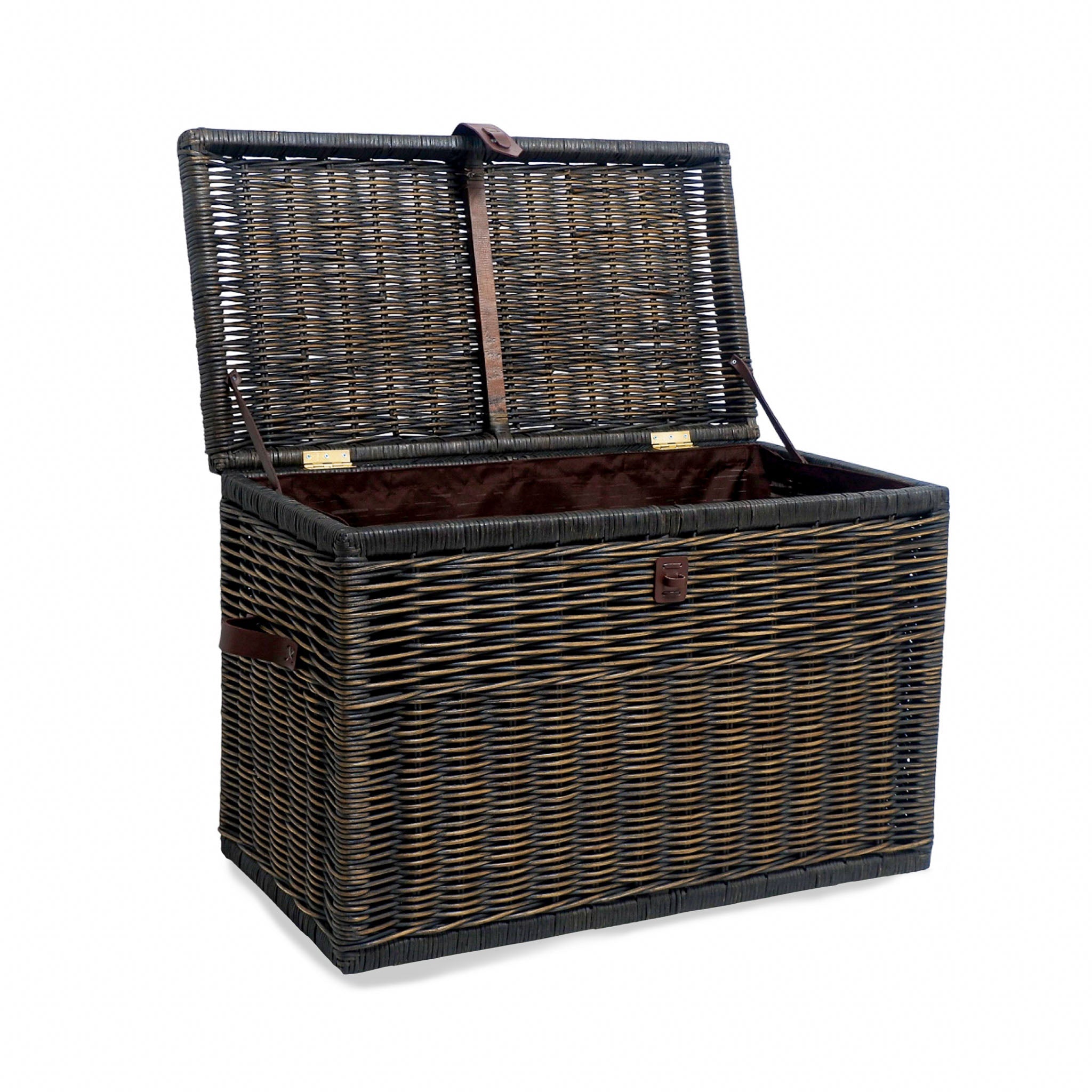 Wicker Storage Trunk
