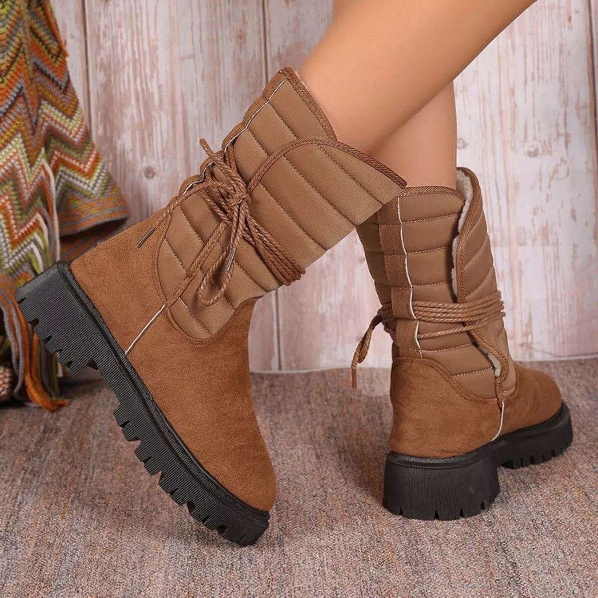 Everyday Lace-Up Riding Boots