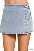 Wrap Denim Arrival Arrivals Skirt