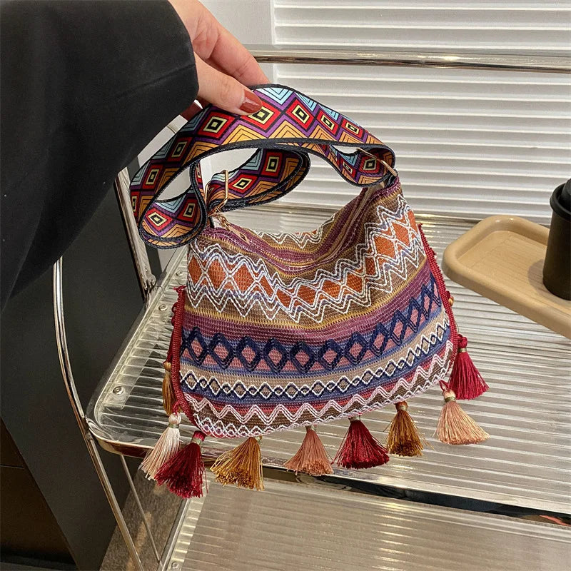 Soft Canvas Crossbody Bag