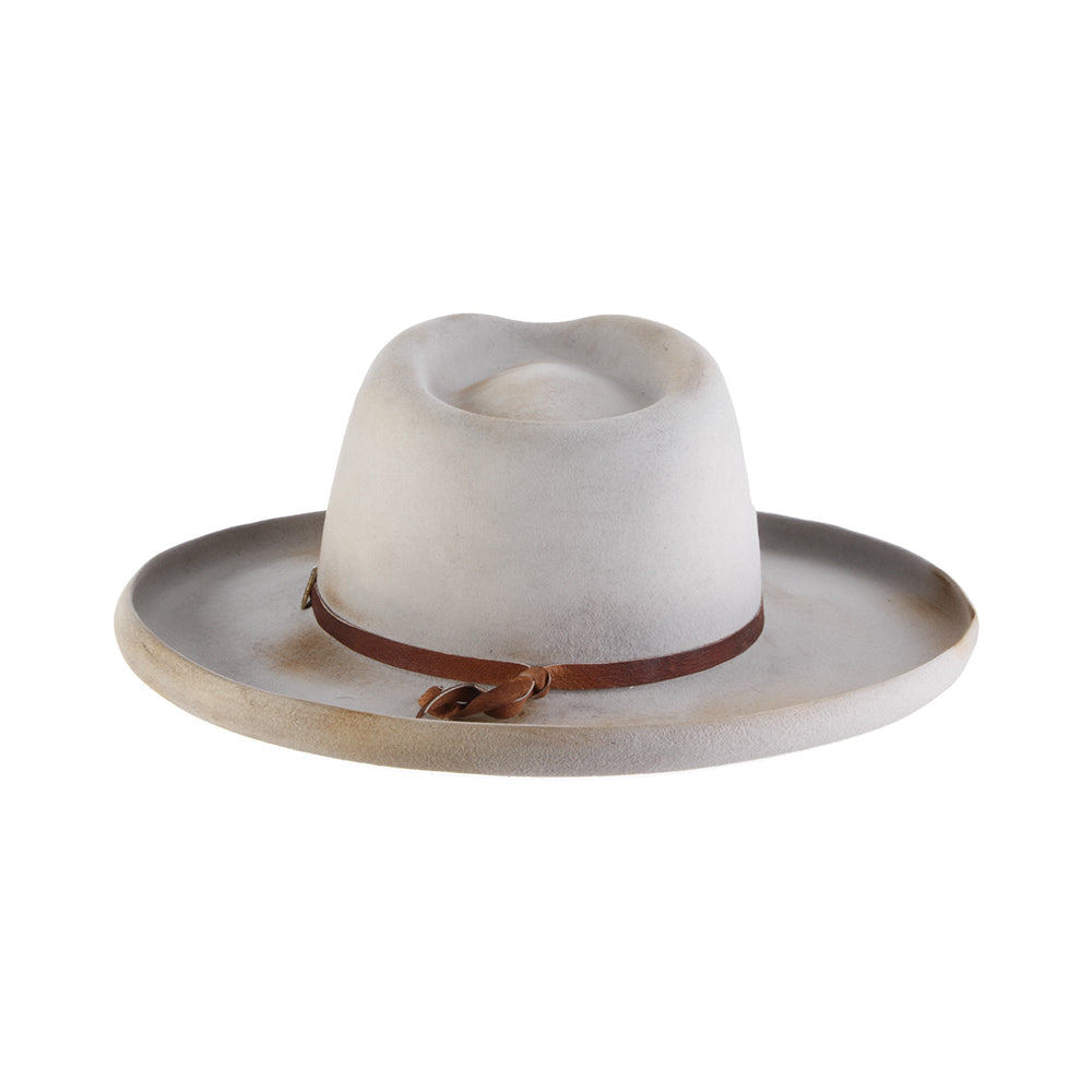 Women’s Wide Brim Wool Felt Fedora Hat