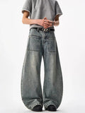 Modern Men's Full Size Wide Leg Jeans Plus Size
