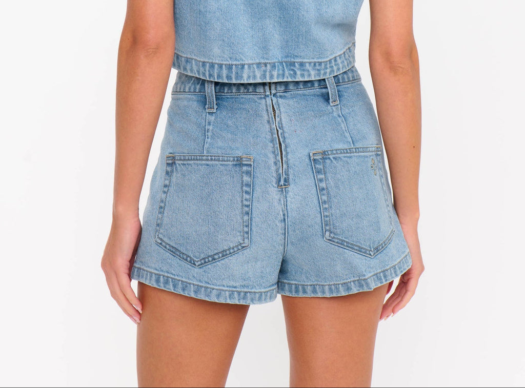 Relaxed Fit Clean Line Skirt
