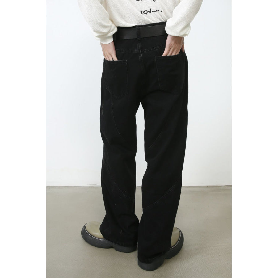 Men's Baggy Jeans with Pockets