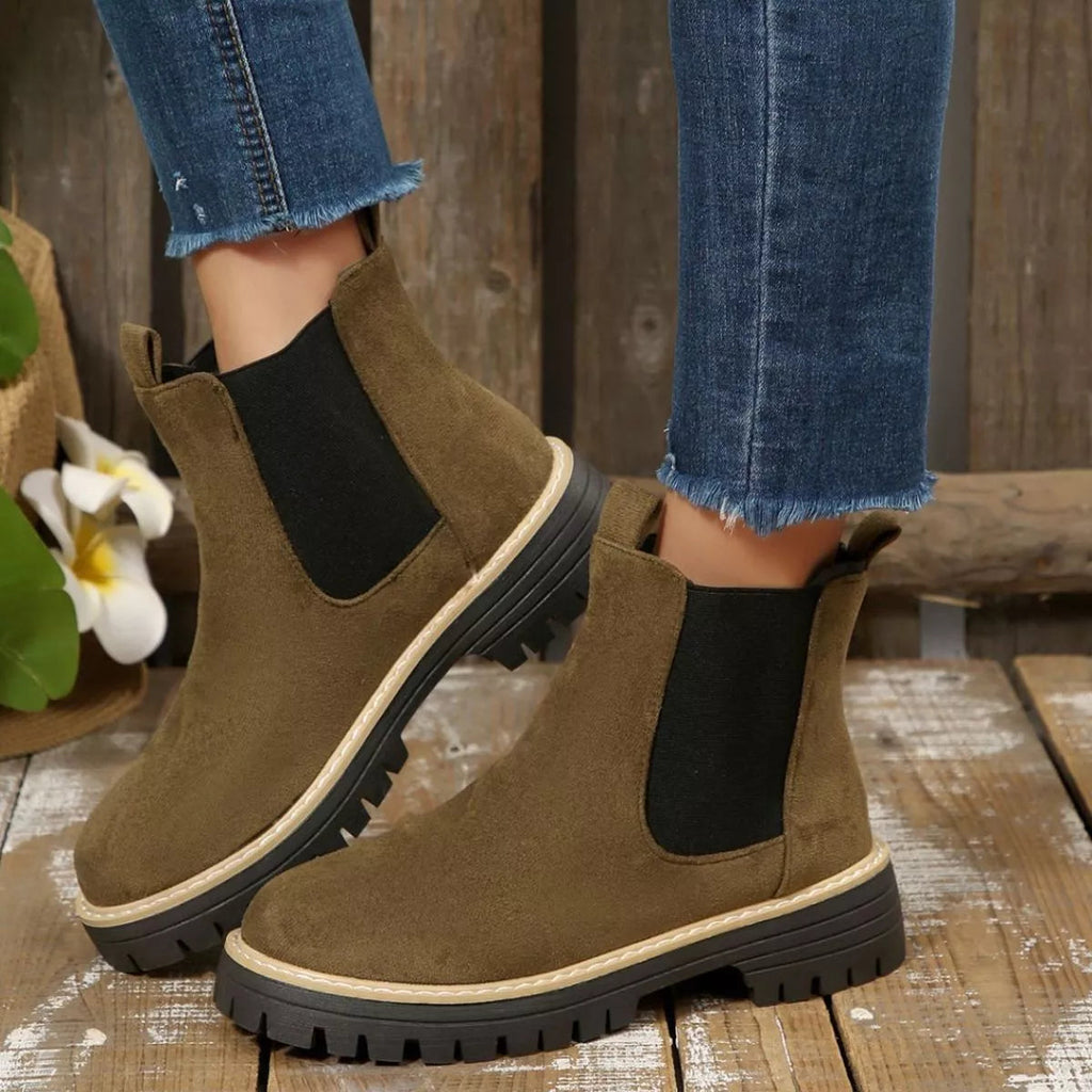 Minimal Casual Riding Boots