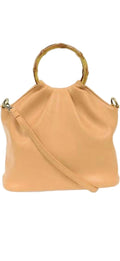 Modern Faux Leather Zip Pocket Crossbody Bag