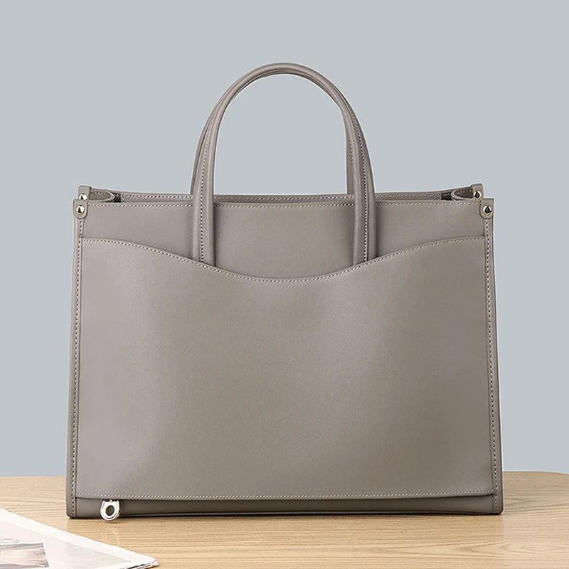 Classic Soft Zip-Top Shoulder Bag