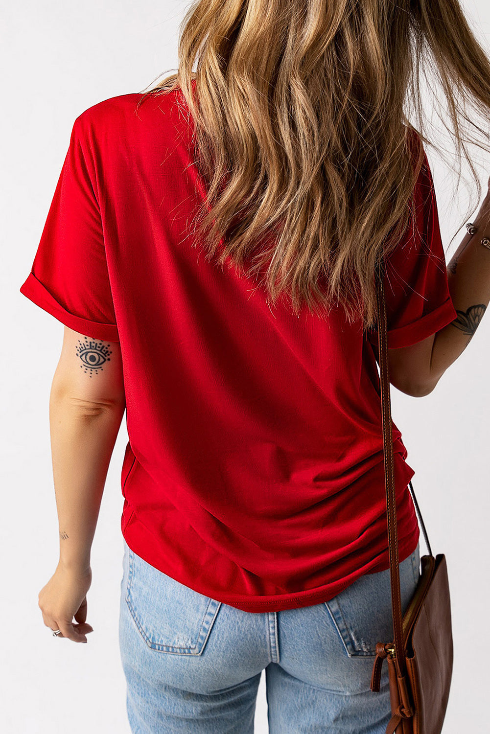 Red Leopard Striped Heart Shaped