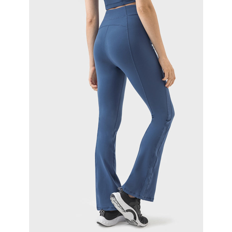 Zipper Detail High Waist Active Pants