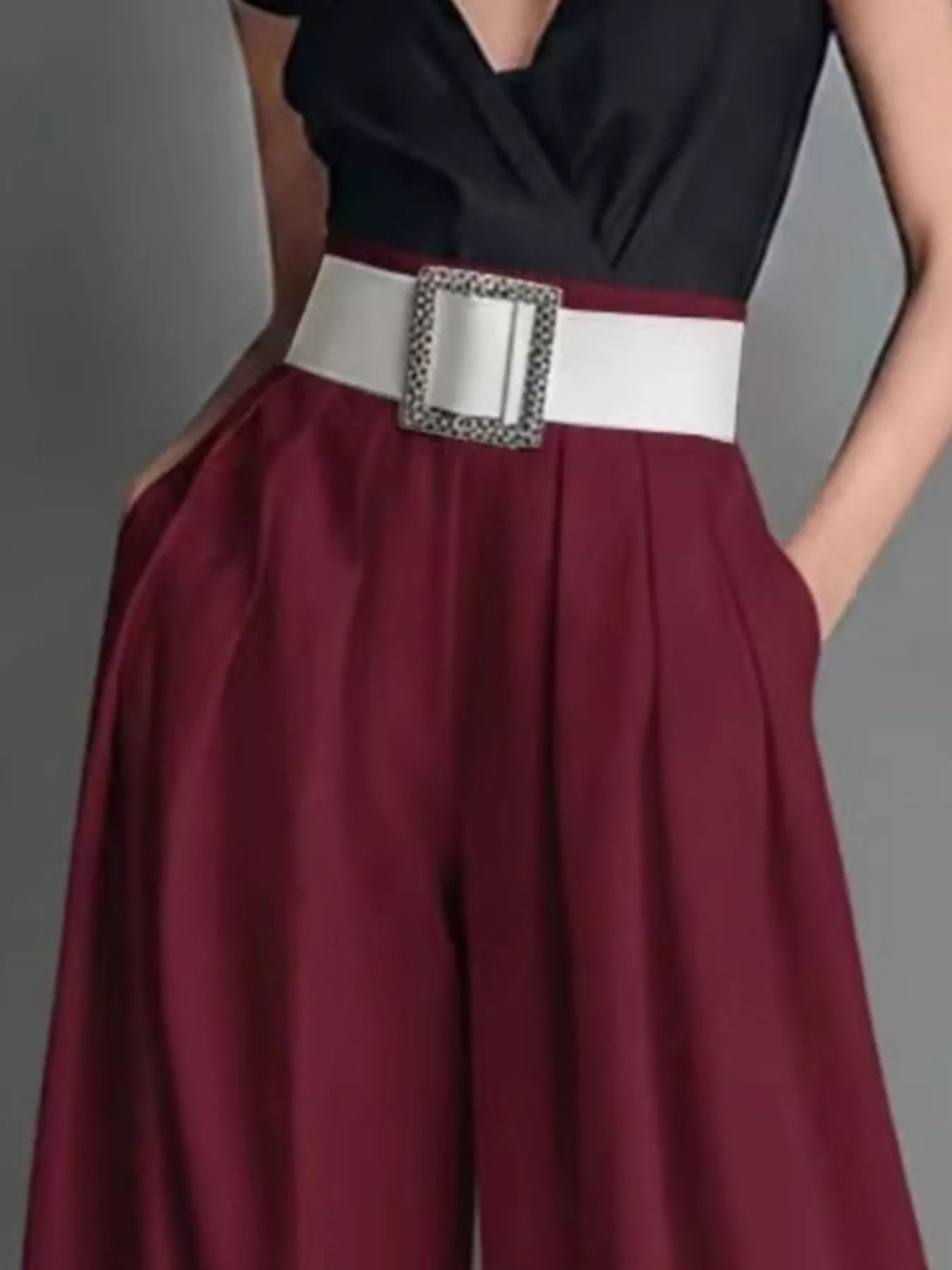 Street High Waisted Wide Leg Pants