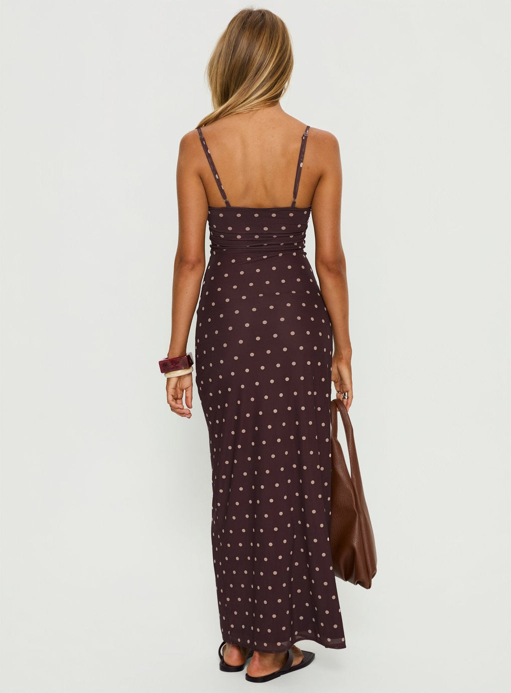 Day To Dinner Ruched Maxi Dress
