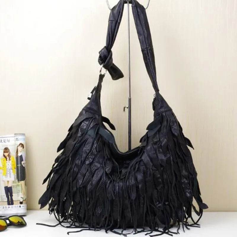 Classic Zip-Top Shoulder Bag