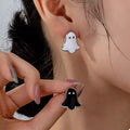 Pair Ghost Stud Earrings