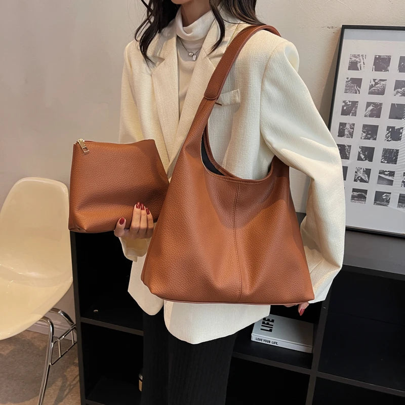 Structured Soft Tote Bag