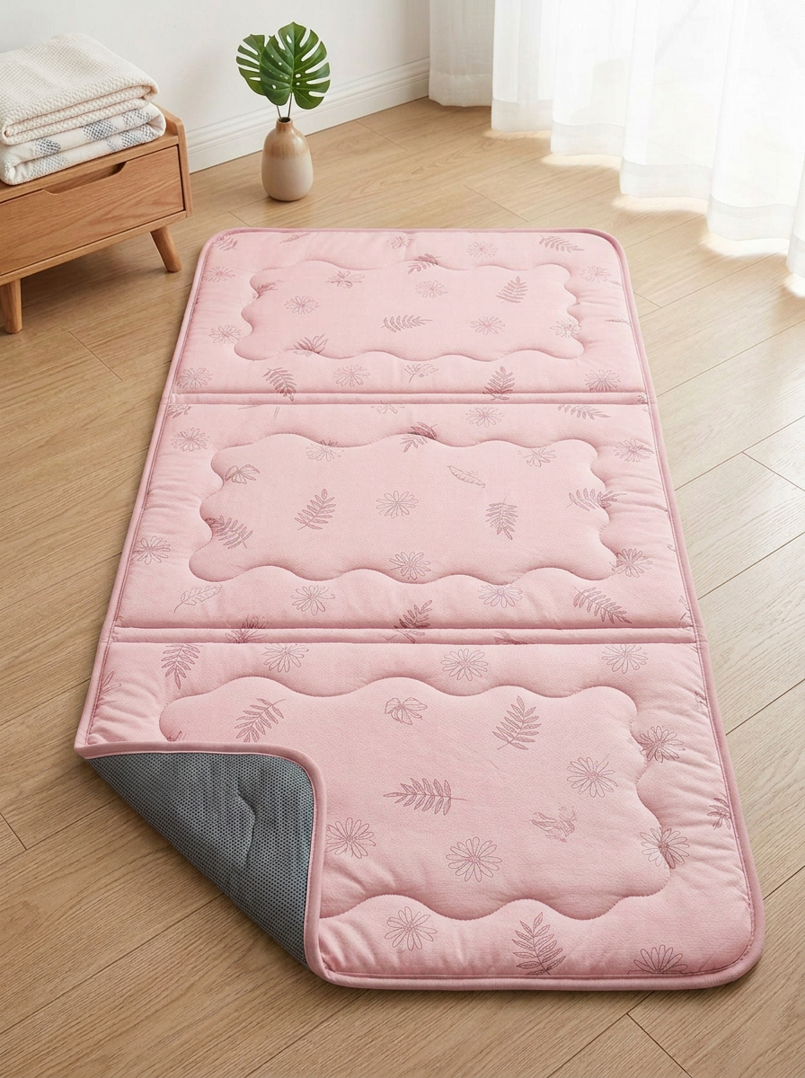 Cooling Summer Floral Leaf Pattern Cooling Mat