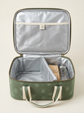Botanical Nature Lover Leaf Pattern Printed Insulated Lunch Bag