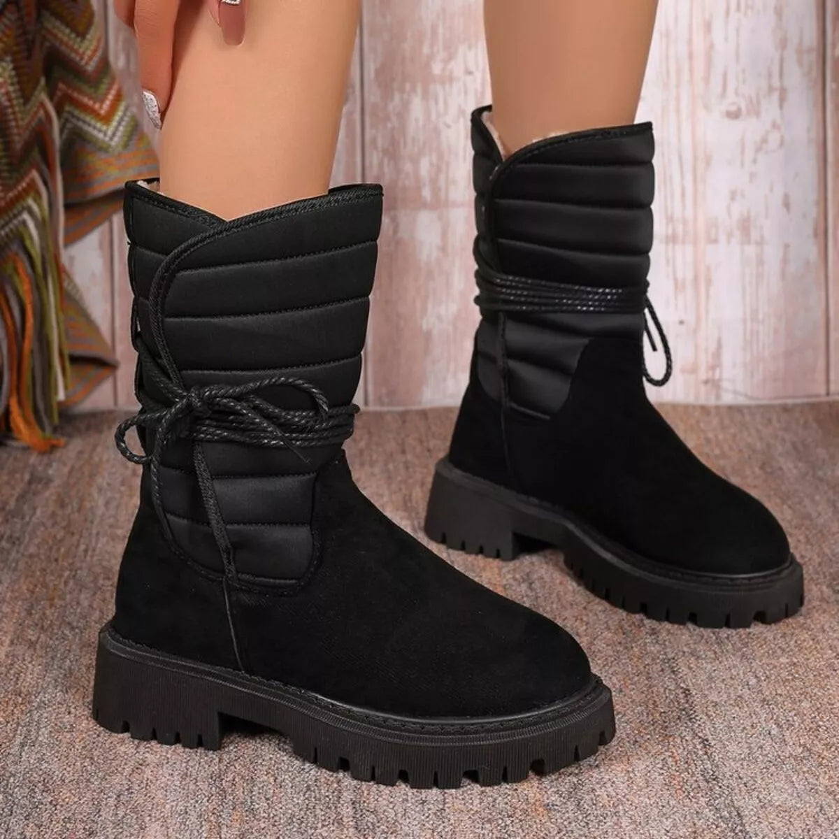 Everyday Lace-Up Riding Boots