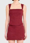 Relaxed Fit Woven Clean Line Skirt