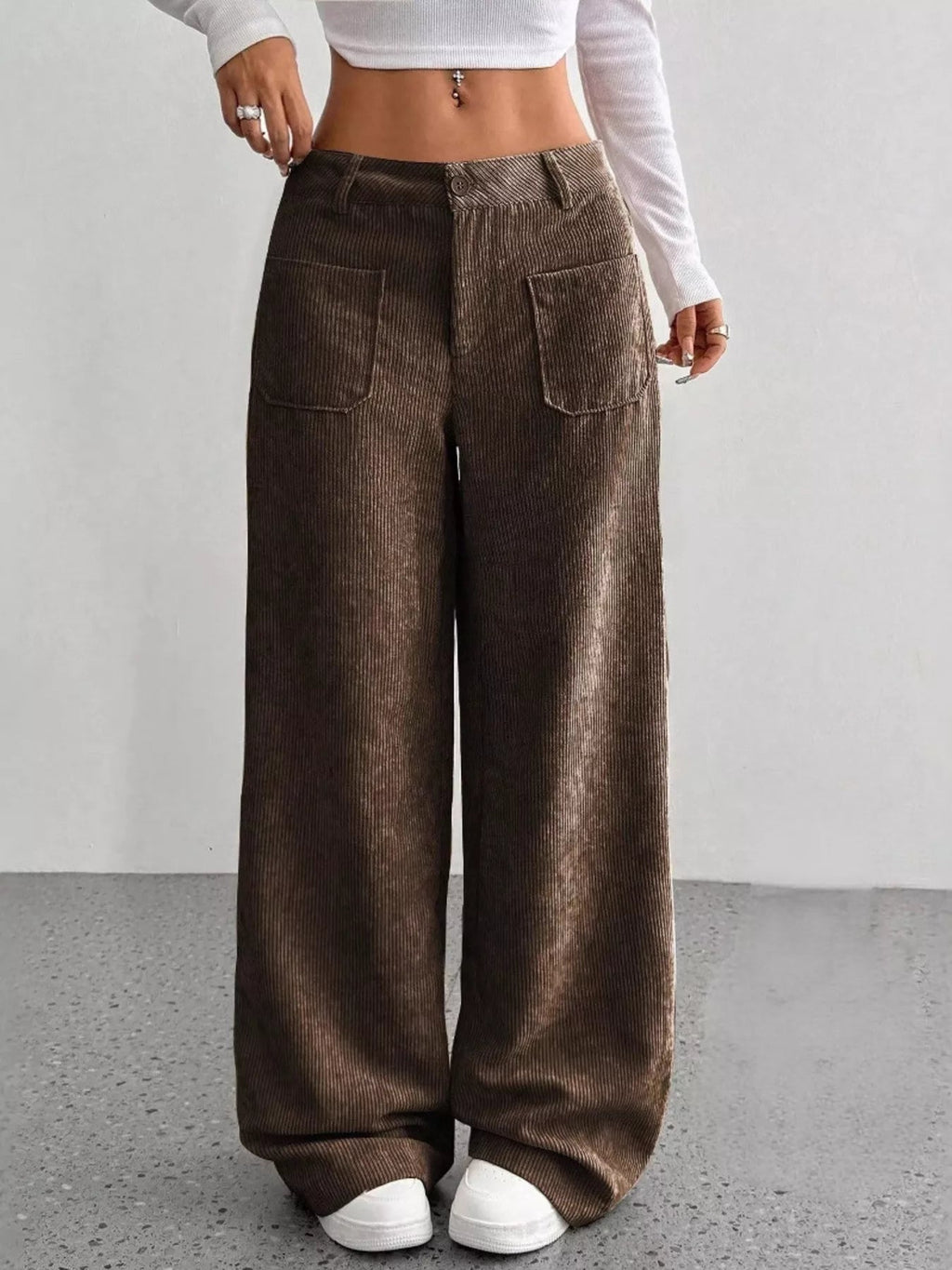 Everyday Corduroy Wide Leg Pants