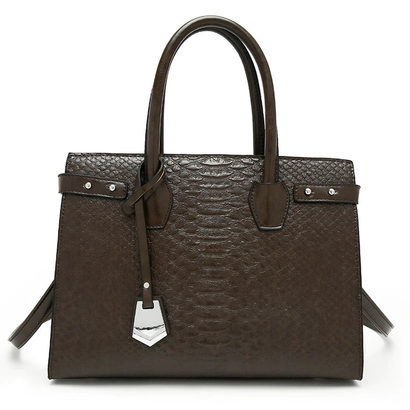 Refined Soft Zip-Top Crossbody Bag