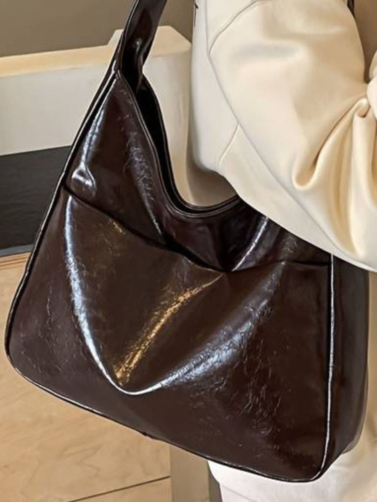 Everyday Woven Shoulder Bag