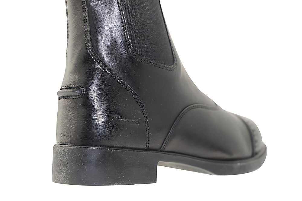 Zip Leather Paddock Boots