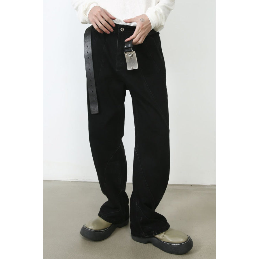 Men's Baggy Jeans with Pockets