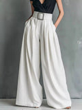 Street High Waisted Wide Leg Pants