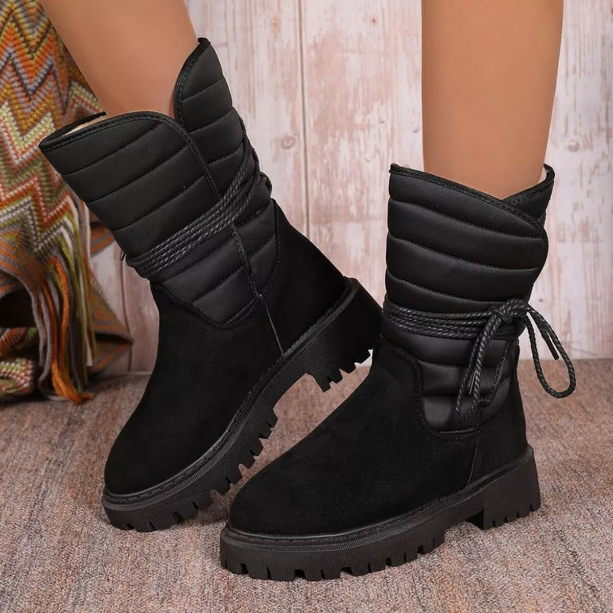 Everyday Lace-Up Riding Boots