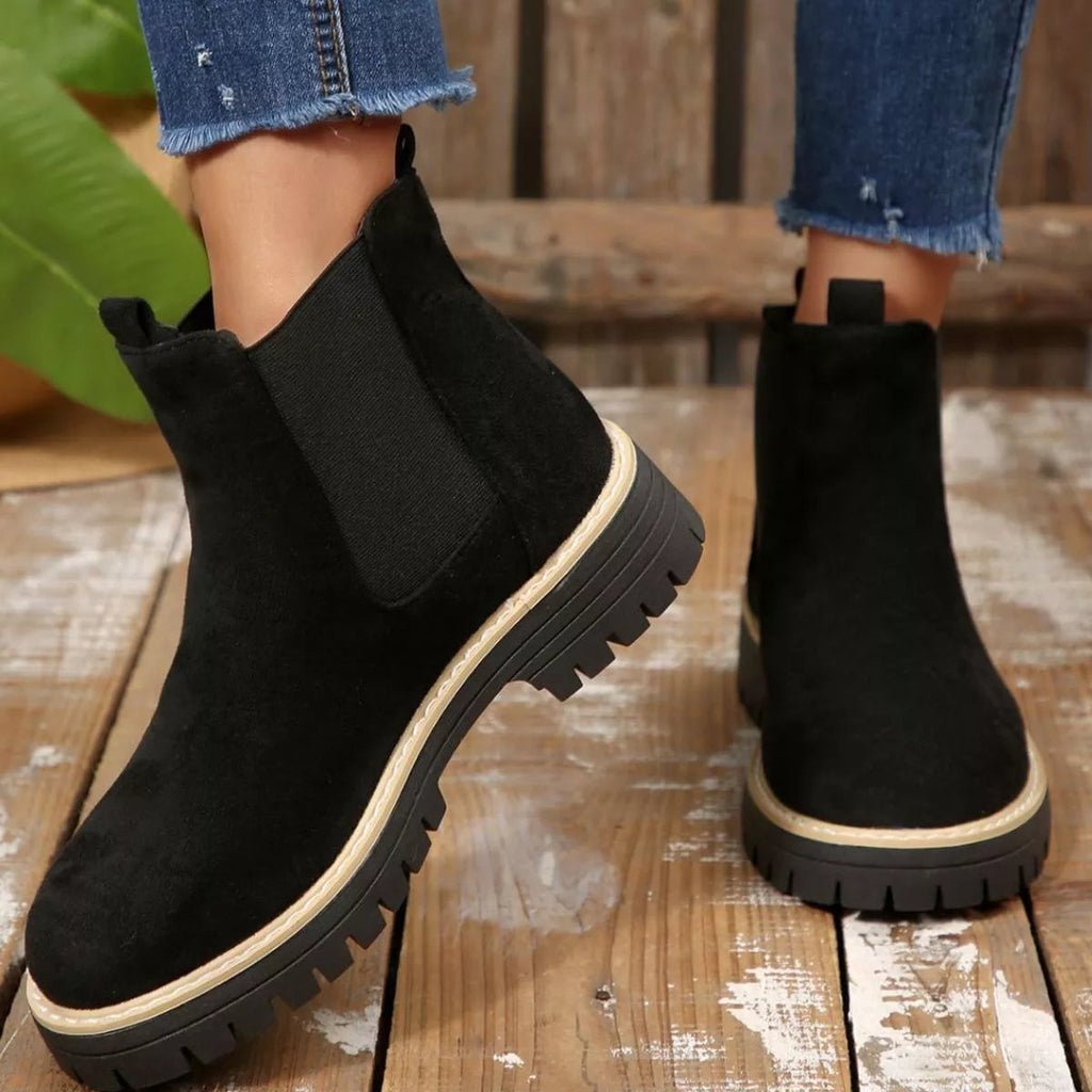 Minimal Casual Riding Boots