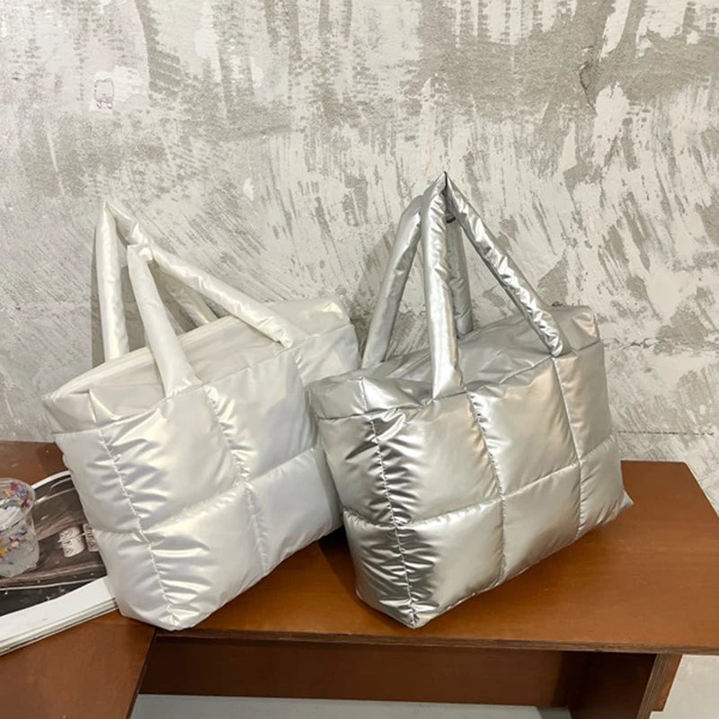 Quilted Soft Shoulder Bag