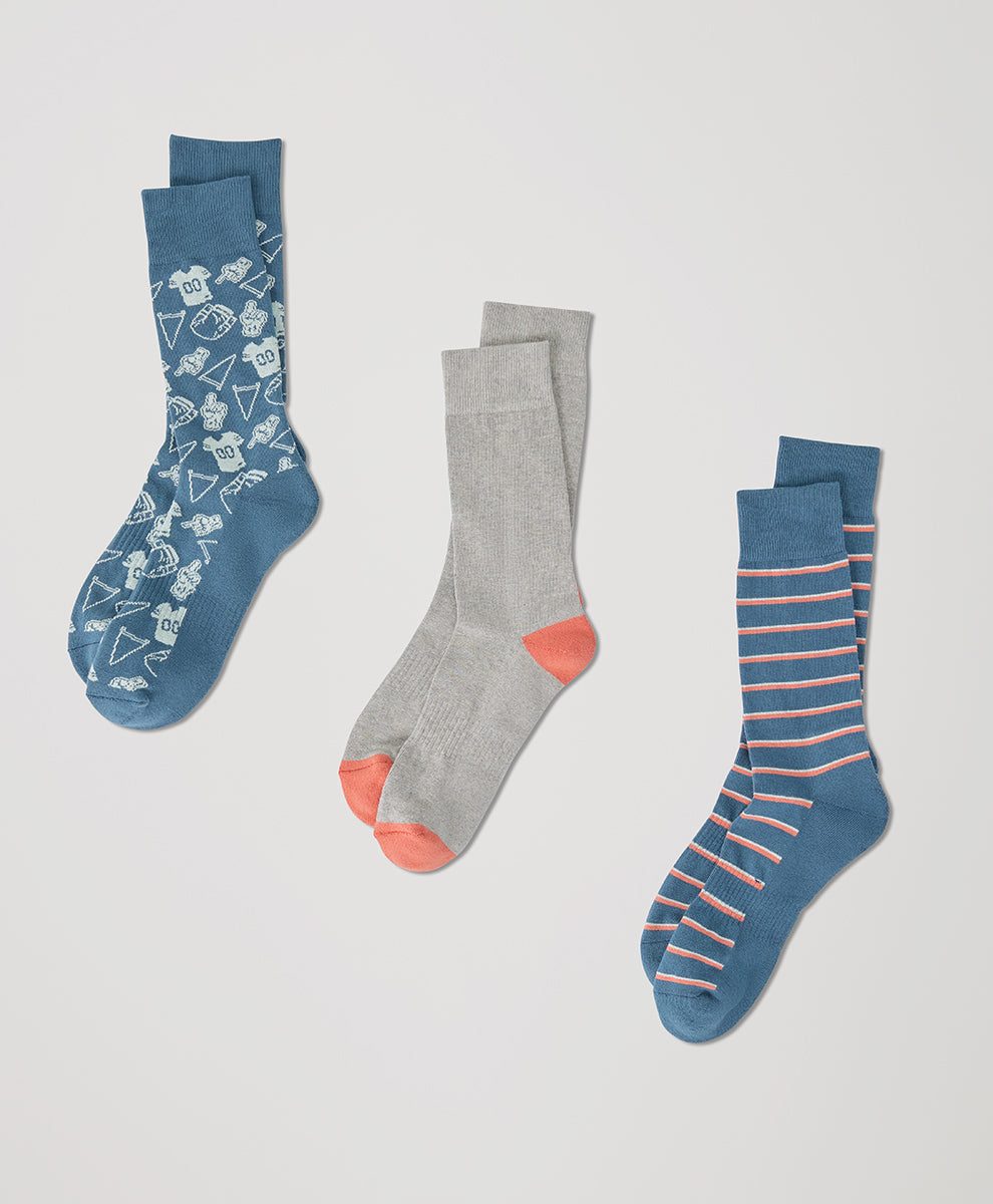 Crew Socks 3-Pack