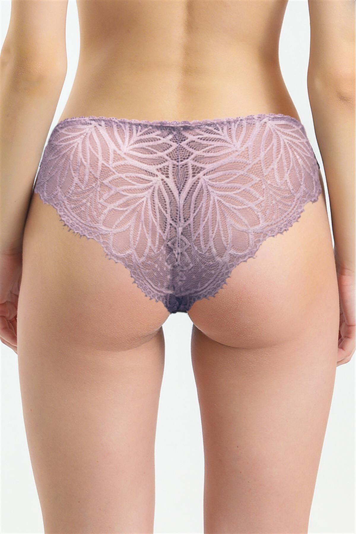 Minimal Lace Brazilian Panties
