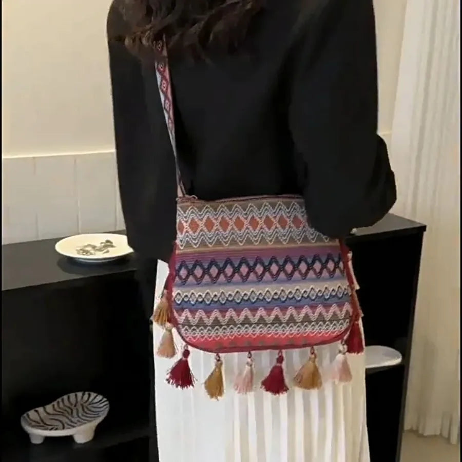 Soft Canvas Crossbody Bag