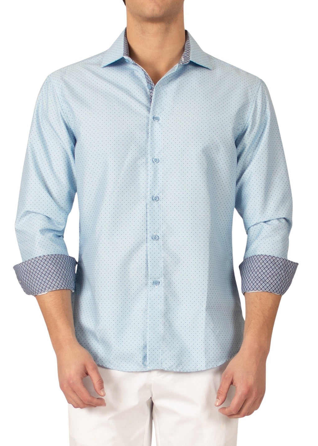 Clean Line Button Up Dress Shirt