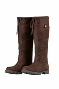 Refined Weather-Ready Leather Riding Boots