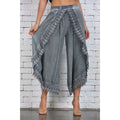 Full Size Lace Detail Wide Leg Pants Plus Size