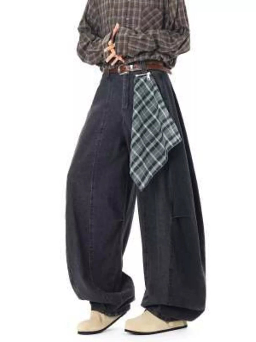 Everyday Men's Full Size Wide Leg Vintage Wash Jeans Plus Size