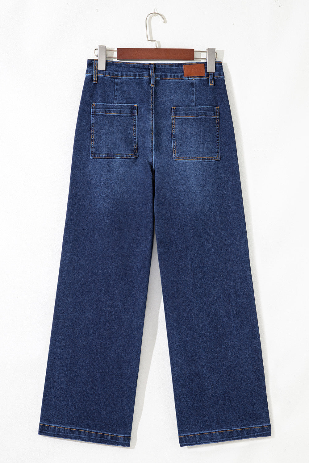 Patch Pocket Mimimalist Shift Jeans
