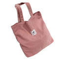 Structured Canvas Shoulder Bag