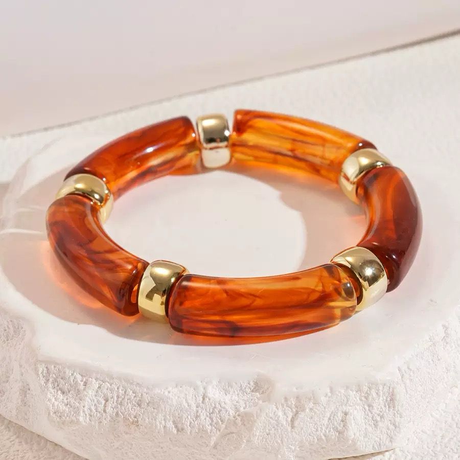 Timeless Acrylic Statement Hand Chain Jewelry