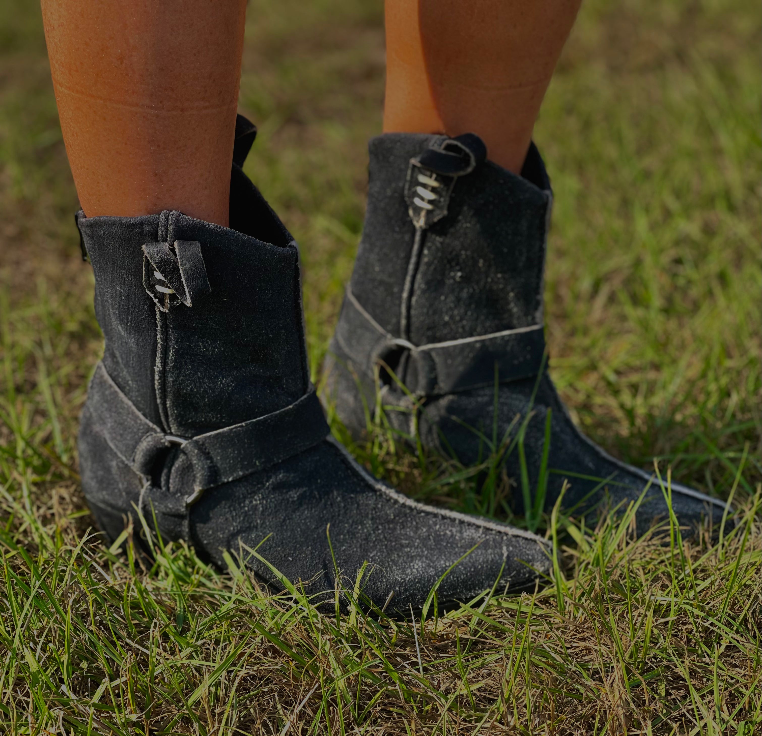 Western Suede Boots