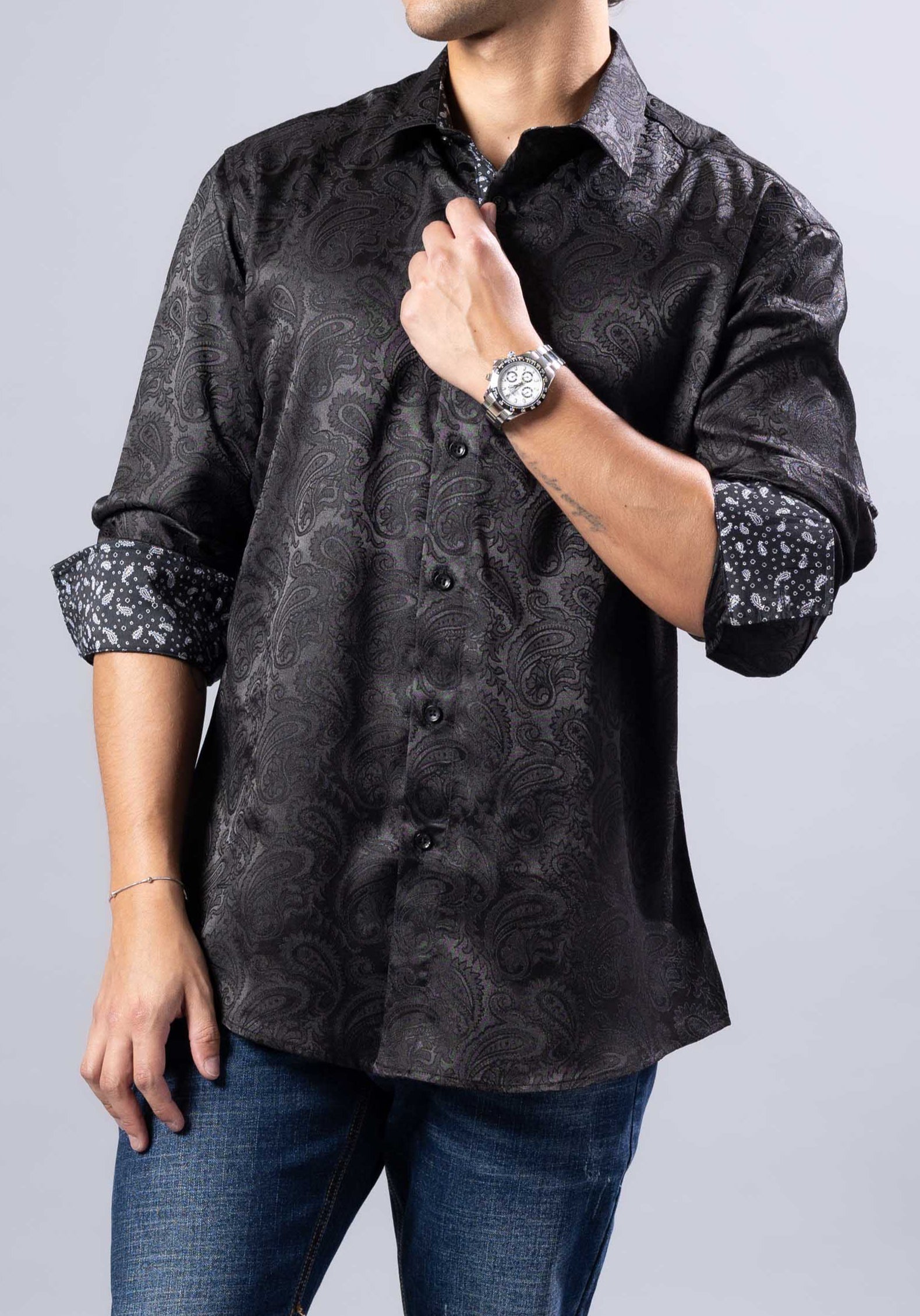 Clean Button Up Dress Shirt