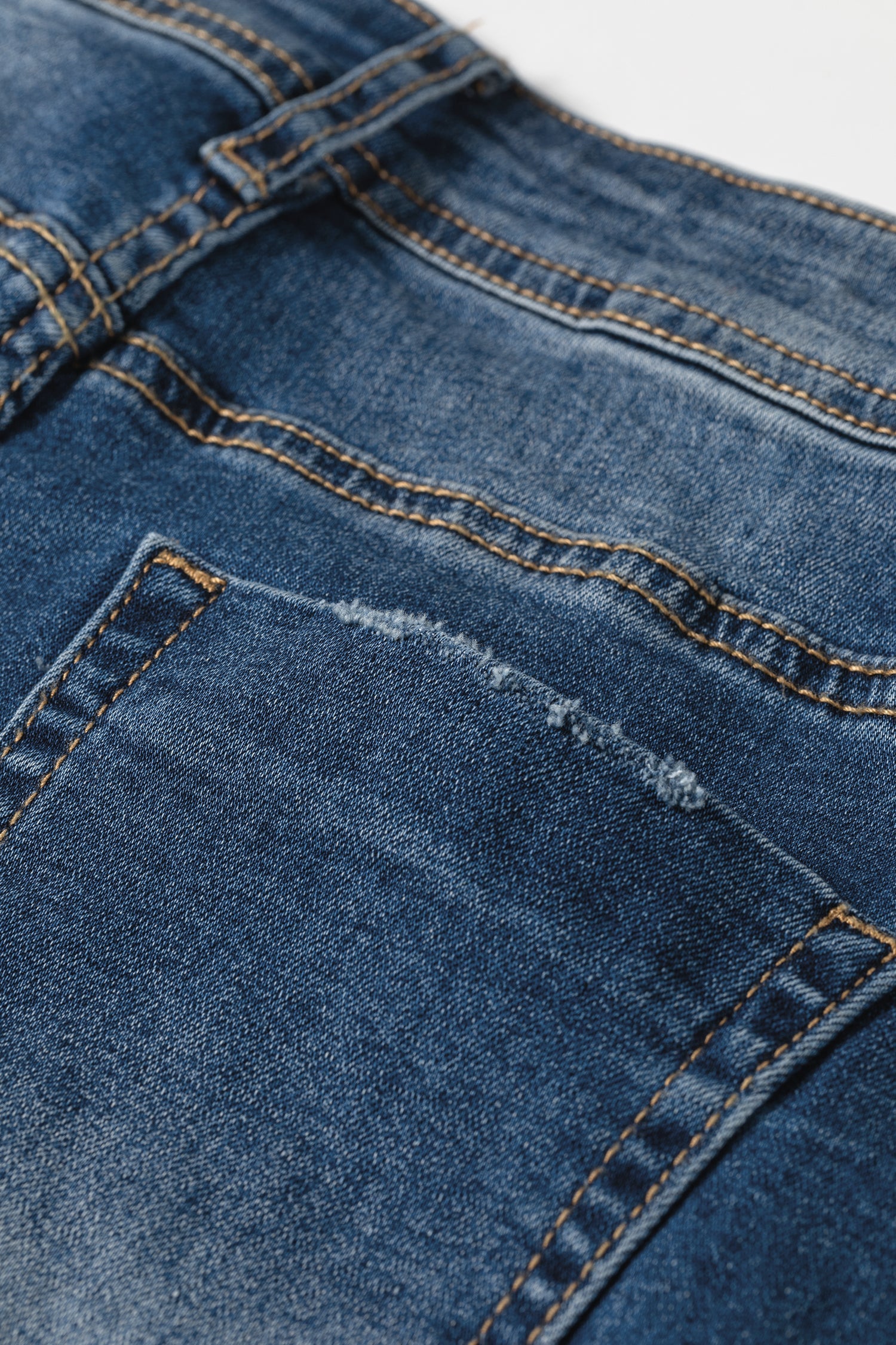 Straight Leg  Full Length Jeans